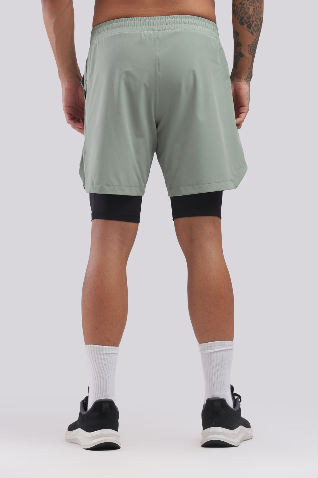 VTAPER Running Elite 2 in 1 5" Shorts seagreen